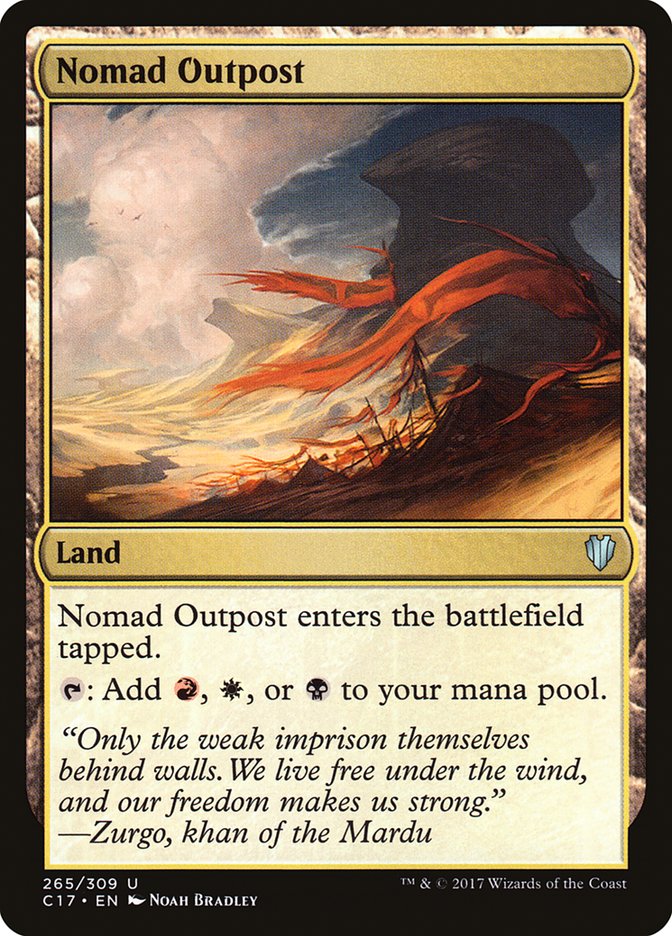 Nomad Outpost (265) [Commander 2017] | Odin's Place