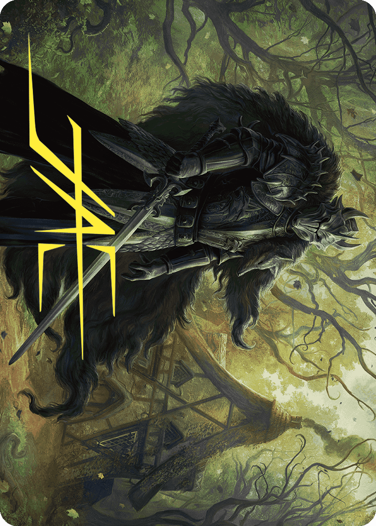 Agatha's Champion Art Card (Gold-Stamped Signature) [Wilds of Eldraine Art Series] | Odin's Place