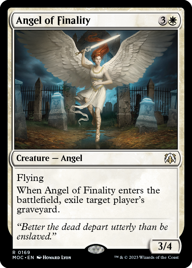 Angel of Finality [March of the Machine Commander] | Odin's Place