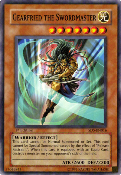 Gearfried the Swordmaster [SD5-EN016] Common | Odin's Place