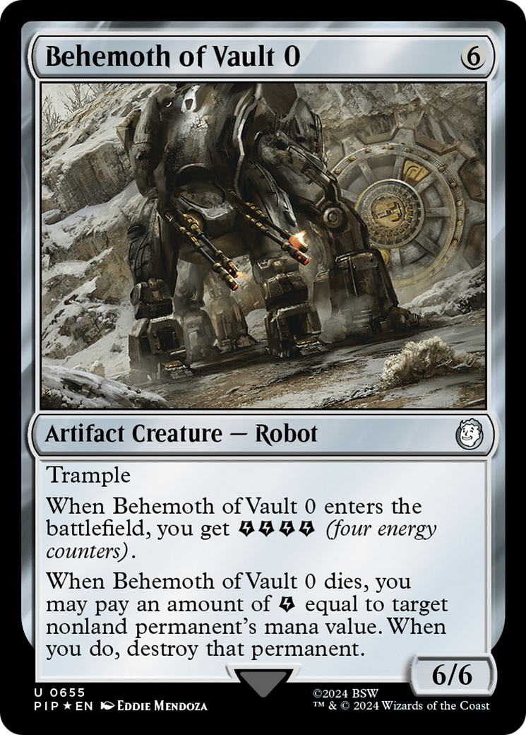 Behemoth of Vault 0 (Surge Foil) [Fallout] | Odin's Place