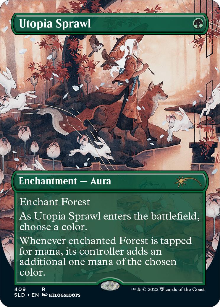 Utopia Sprawl (Borderless) [Secret Lair Drop Series] | Odin's Place