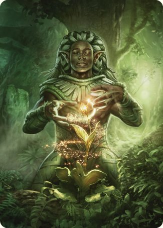 Elvish Mystic Art Card [Commander Masters Art Series] | Odin's Place