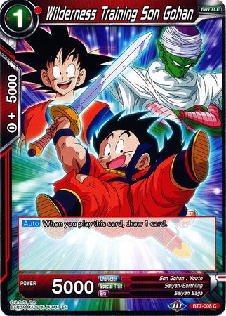Wilderness Training Son Gohan (BT7-008) [Assault of the Saiyans] | Odin's Place