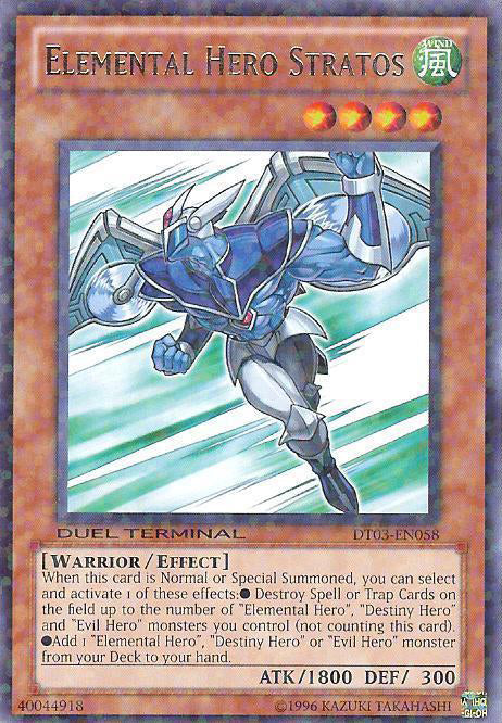 Elemental Hero Stratos [DT03-EN058] Rare | Odin's Place
