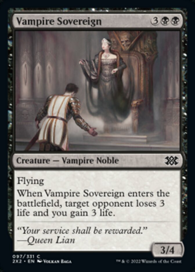 Vampire Sovereign [Double Masters 2022] | Odin's Place