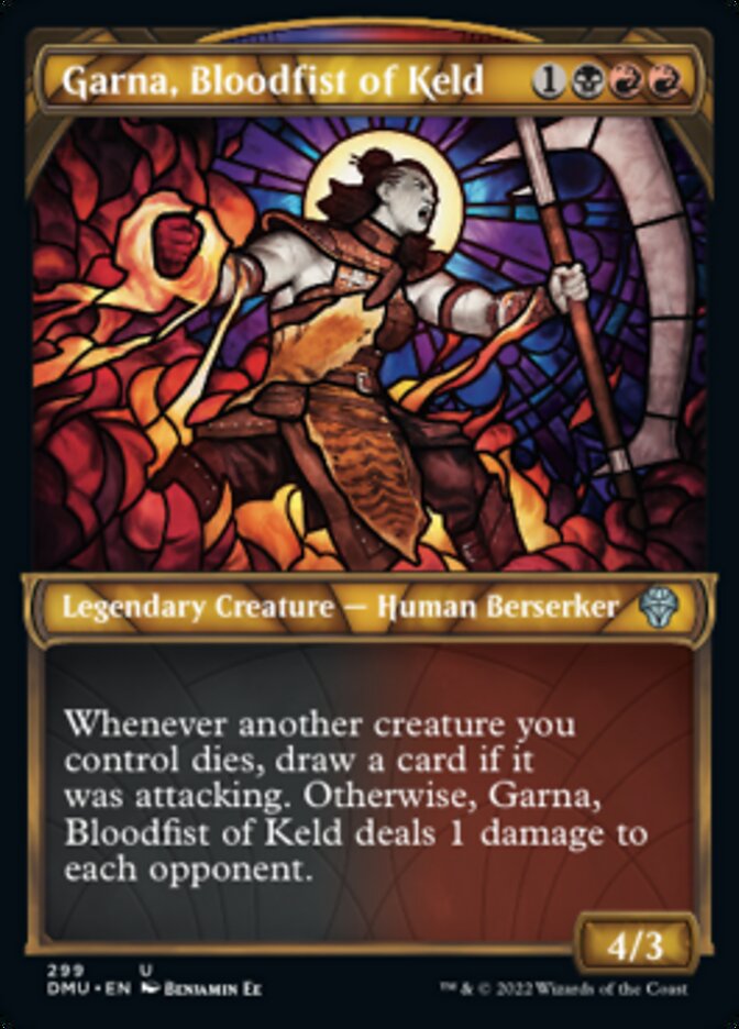 Garna, Bloodfist of Keld (Showcase) [Dominaria United] | Odin's Place