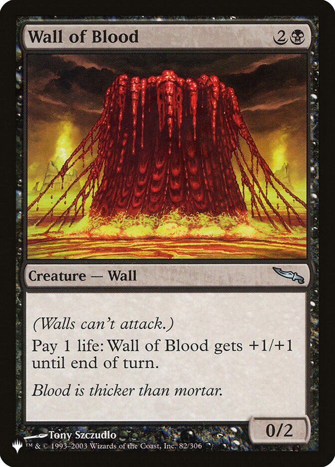 Wall of Blood [The List] | Odin's Place