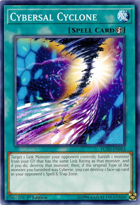 Cybersal Cyclone [FLOD-EN053] Common | Odin's Place