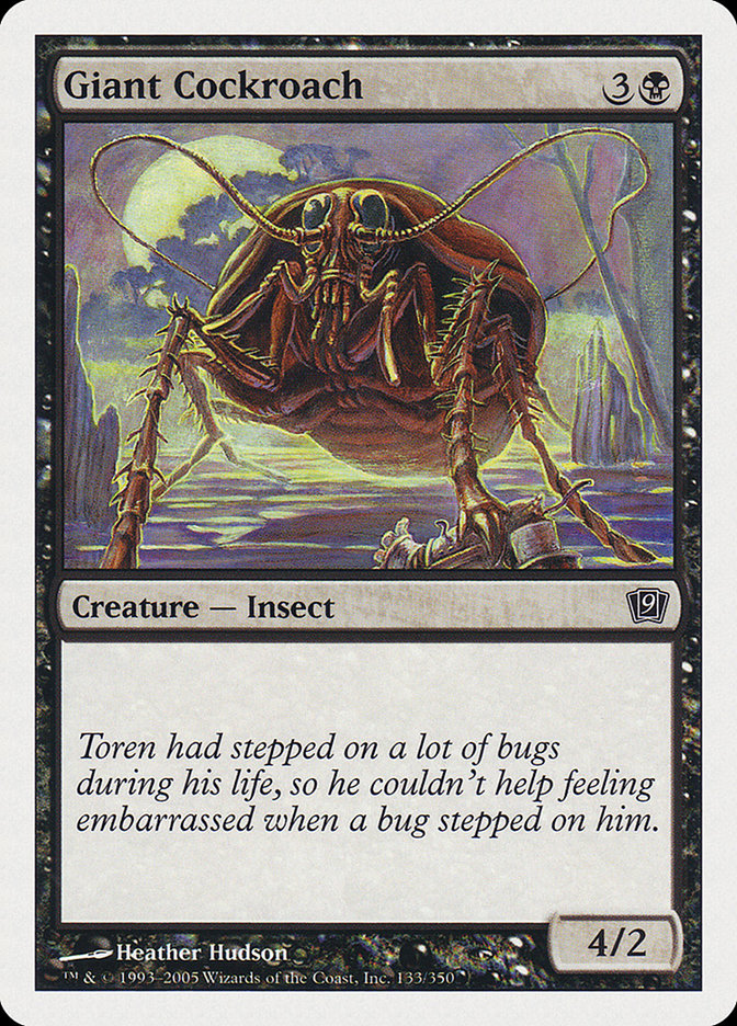 Giant Cockroach (133) [Ninth Edition] | Odin's Place