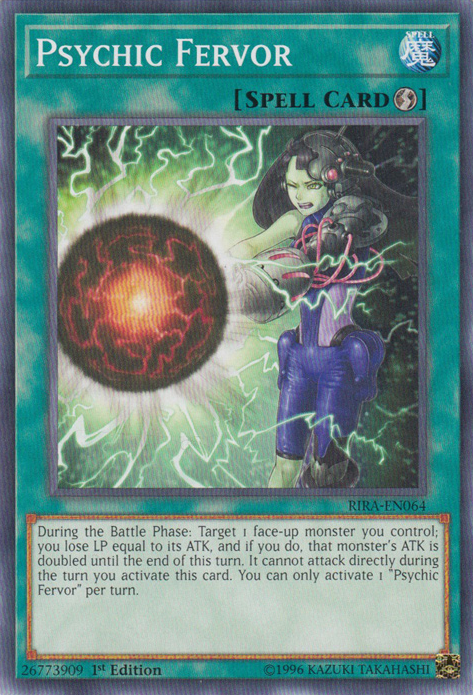 Psychic Fervor [RIRA-EN064] Common | Odin's Place