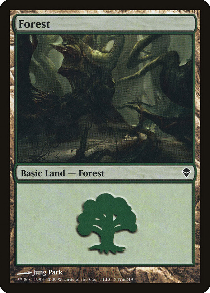 Forest (247a) [Zendikar] | Odin's Place