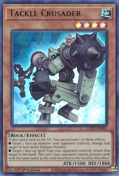 Tackle Crusader [GFTP-EN081] Ultra Rare | Odin's Place