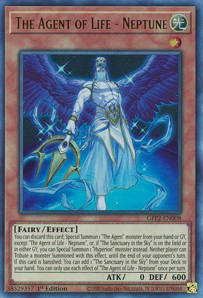 The Agent of Life - Neptune [GFP2-EN008] Ultra Rare | Odin's Place