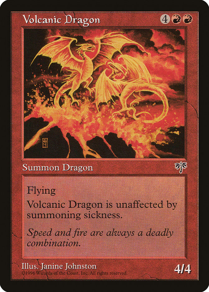 Volcanic Dragon (201) [Mirage] | Odin's Place