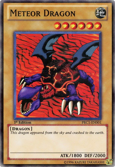 Meteor Dragon [PRC1-EN001] Super Rare | Odin's Place
