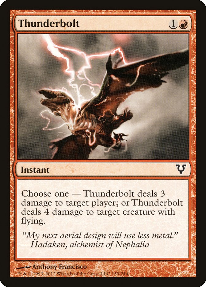 Thunderbolt (159) [Avacyn Restored] | Odin's Place