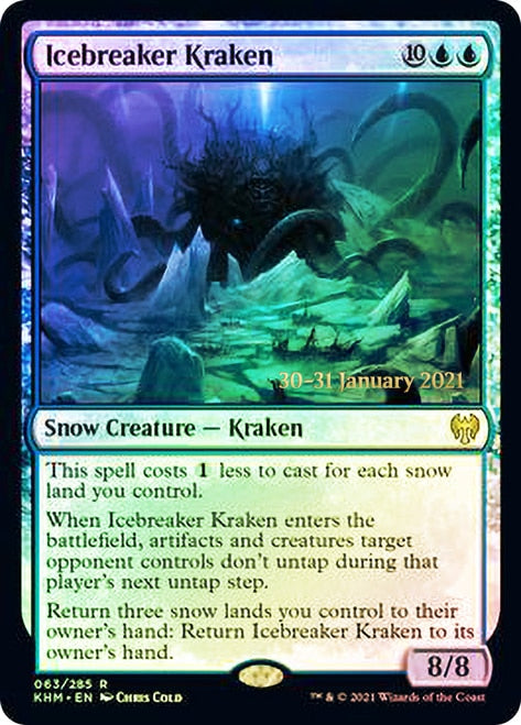 Icebreaker Kraken [Kaldheim Prerelease Promos] | Odin's Place