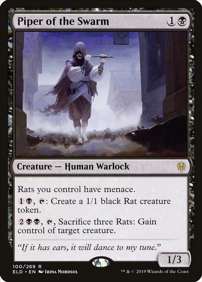 Piper of the Swarm (100/269) [Throne of Eldraine] | Odin's Place