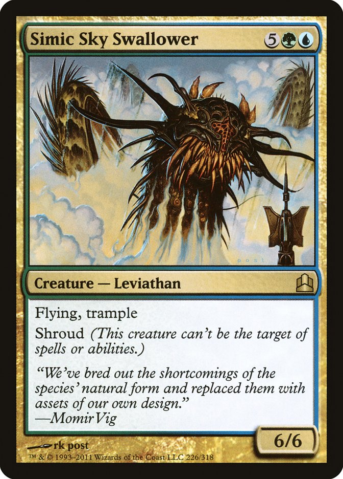 Simic Sky Swallower (226) [Commander 2011] | Odin's Place