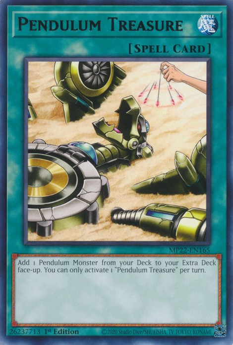 Pendulum Treasure [MP22-EN165] Rare | Odin's Place