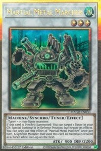 Martial Metal Marcher [MAGO-EN030] Gold Rare | Odin's Place