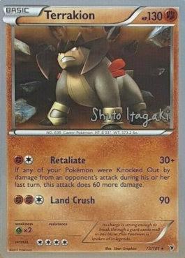 Terrakion (73/101) (Terraki-Mewtwo - Shuto Itagaki) [World Championships 2012] | Odin's Place