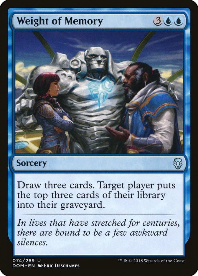 Weight of Memory (74) [Dominaria] | Odin's Place