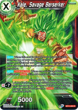 Kale, Savage Berserker (BT11-004) [Vermilion Bloodline 2nd Edition] | Odin's Place