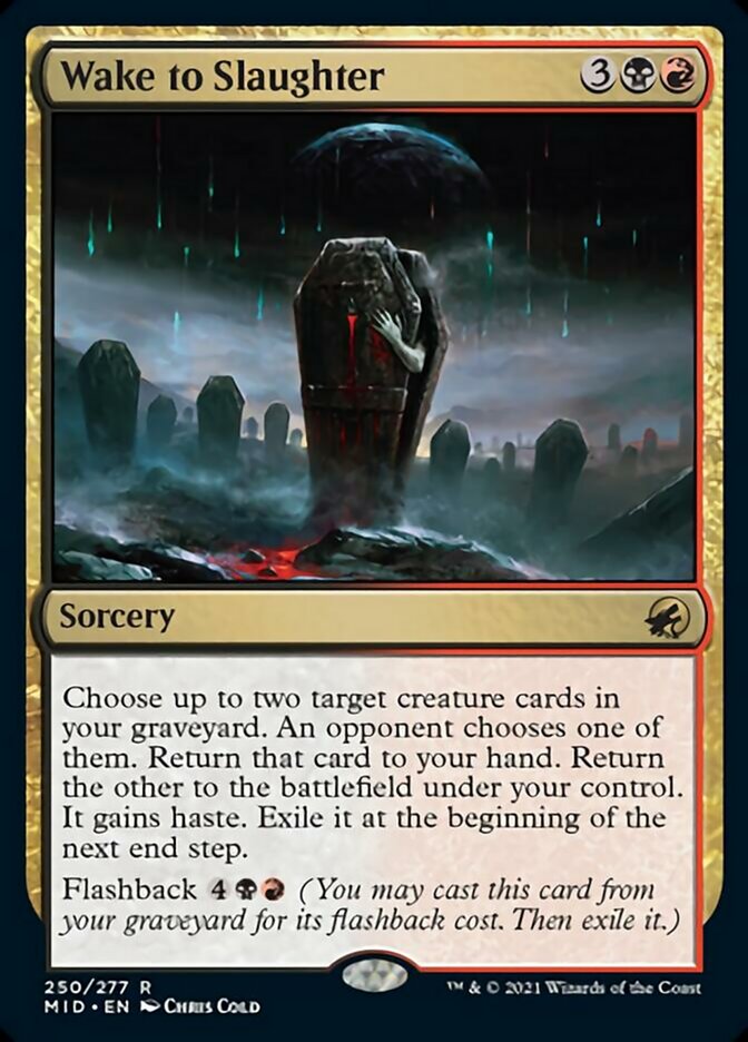 Wake to Slaughter [Innistrad: Midnight Hunt] | Odin's Place