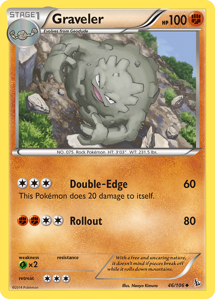 Graveler (46/106) [XY: Flashfire] | Odin's Place