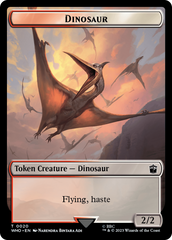 Alien // Dinosaur Double-Sided Token [Doctor Who Tokens] | Odin's Place