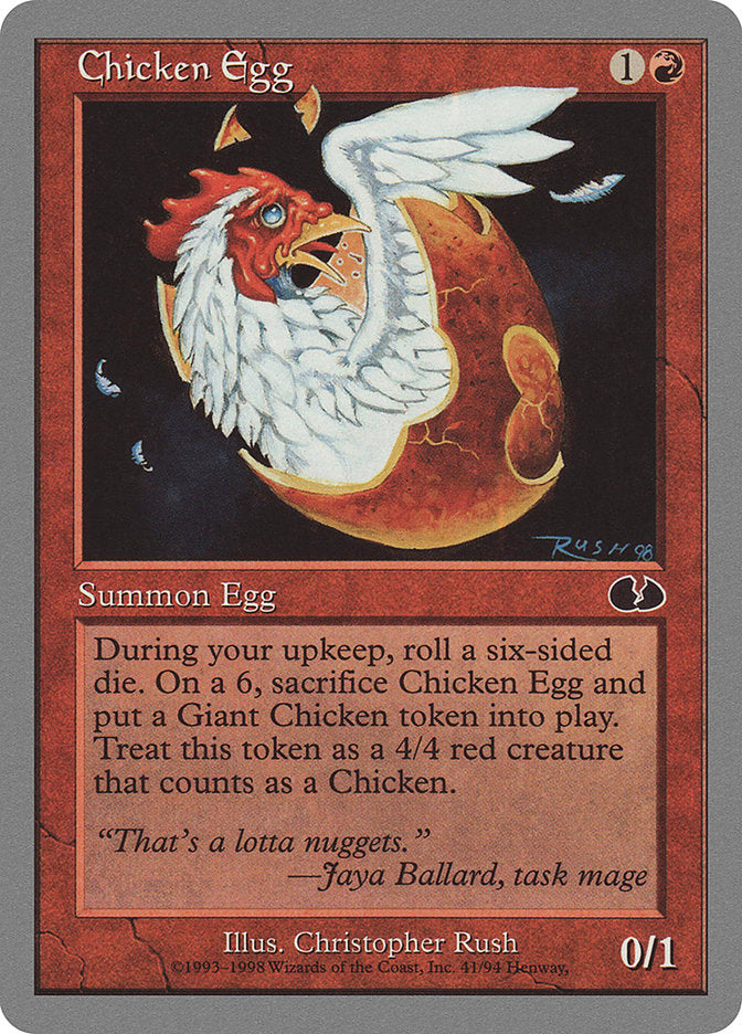 Chicken Egg (41) [Unglued] | Odin's Place