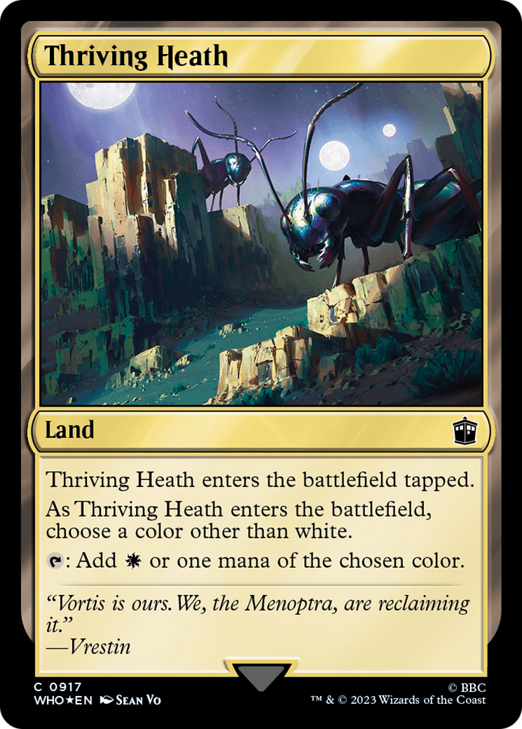 Thriving Heath (Surge Foil) [Doctor Who] | Odin's Place