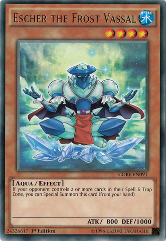 Escher the Frost Vassal [CORE-EN091] Rare | Odin's Place