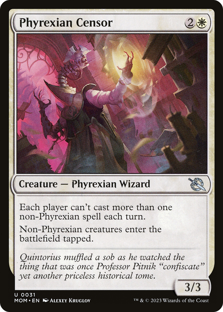 Phyrexian Censor [March of the Machine] | Odin's Place