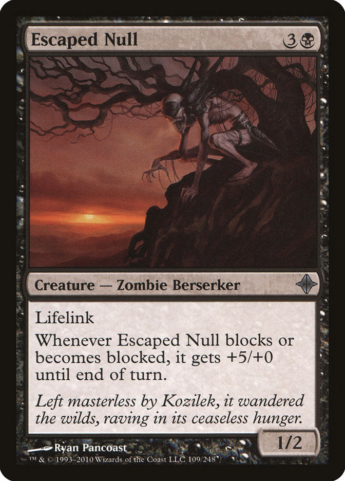 Escaped Null (109) [Rise of the Eldrazi] | Odin's Place