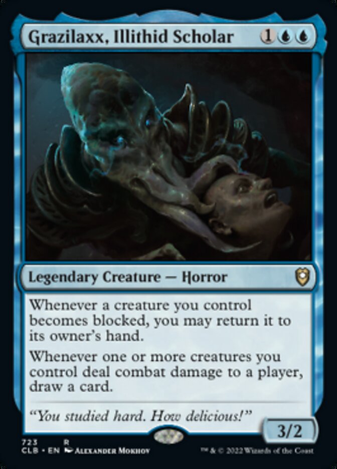 Grazilaxx, Illithid Scholar [Commander Legends: Battle for Baldur's Gate] | Odin's Place