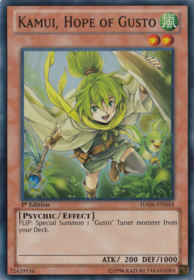 Kamui, Hope of Gusto [HA06-EN044] Super Rare | Odin's Place
