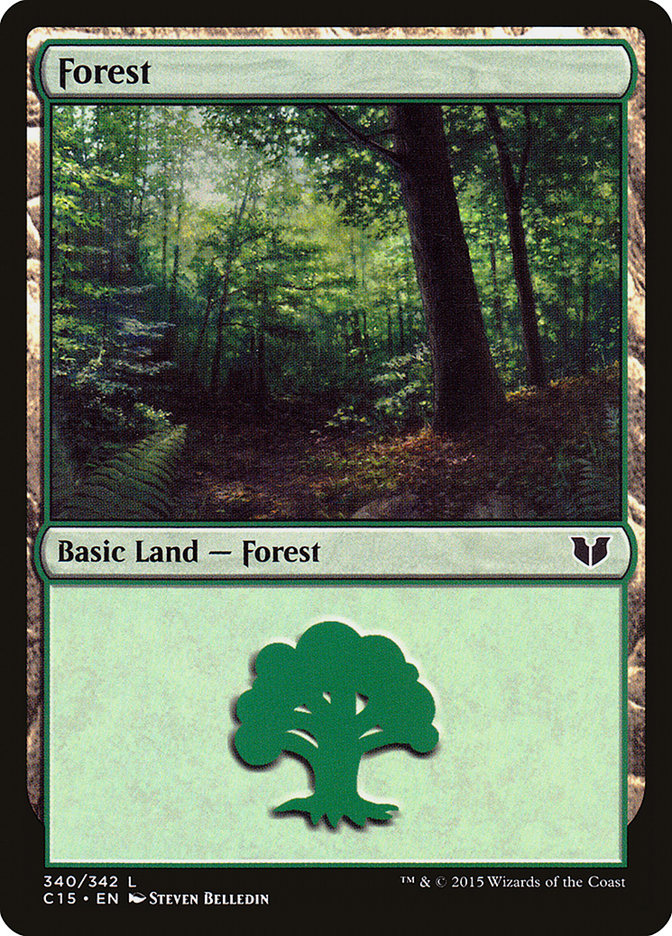Forest (340) [Commander 2015] | Odin's Place
