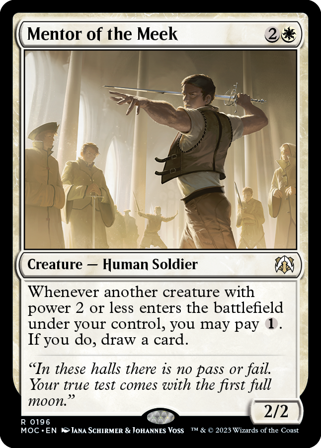 Mentor of the Meek [March of the Machine Commander] | Odin's Place