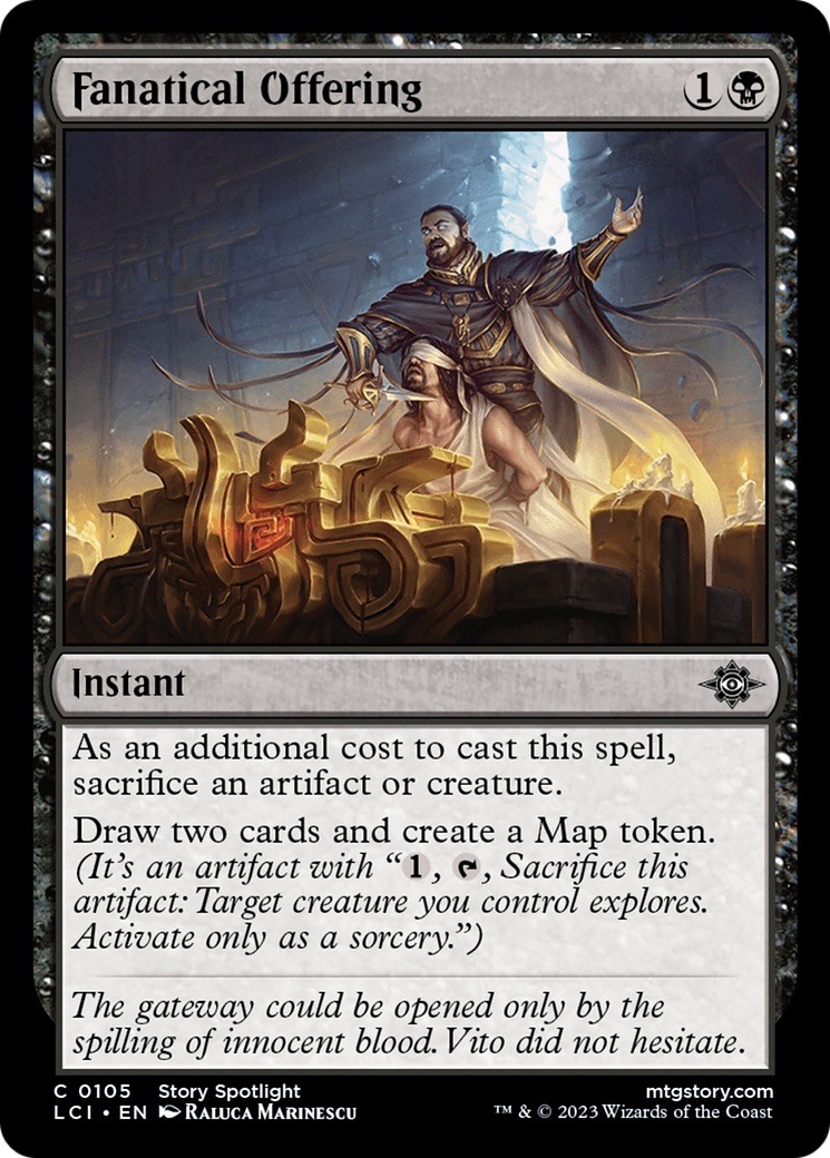 Fanatical Offering [The Lost Caverns of Ixalan] | Odin's Place