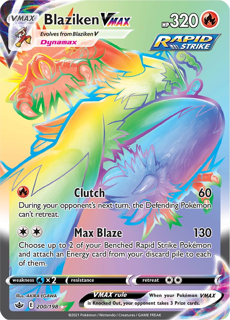 Blaziken VMAX (200/198) [Sword & Shield: Chilling Reign] | Odin's Place