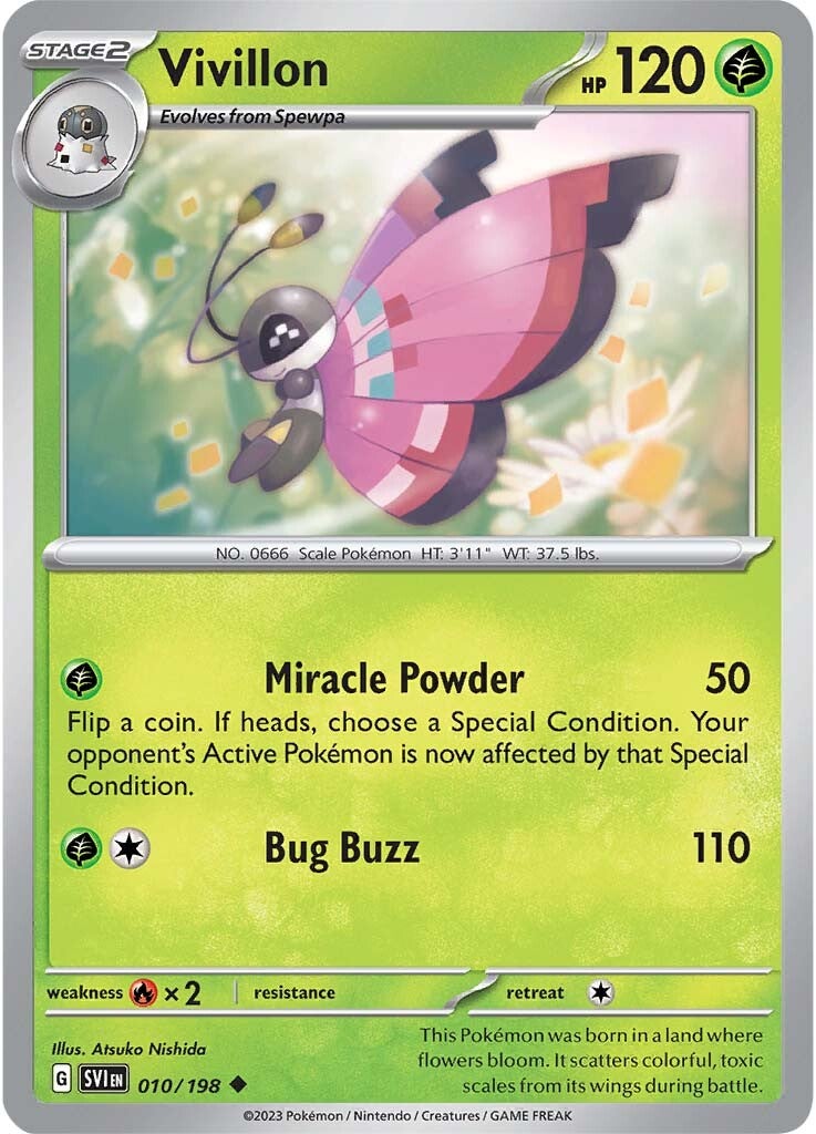 Vivillon (010/198) [Scarlet & Violet: Base Set] | Odin's Place