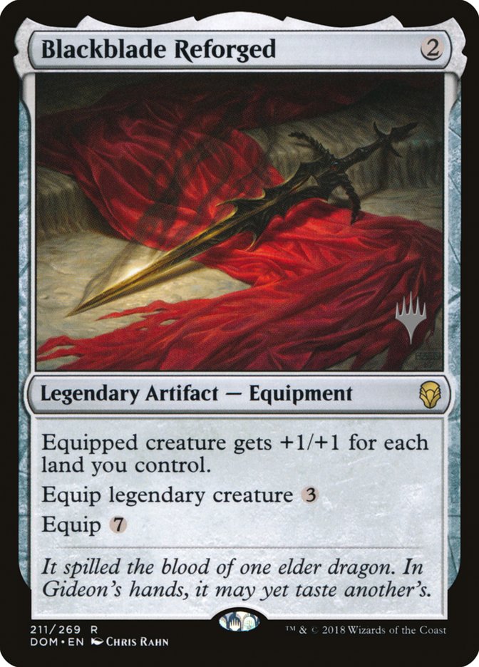 Blackblade Reforged (Promo Pack) [Dominaria Promos] | Odin's Place
