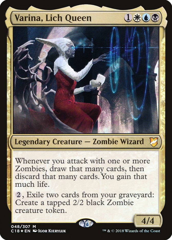 Varina, Lich Queen (48) [Commander 2018] | Odin's Place