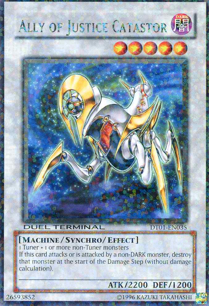 Ally of Justice Catastor [DT01-EN035] Rare | Odin's Place