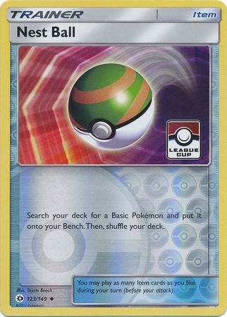 Nest Ball (123/149) (League Promo) [Sun & Moon: Base Set] | Odin's Place