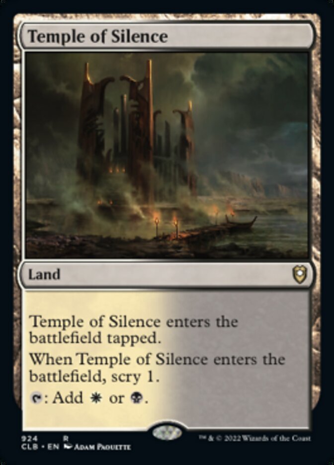Temple of Silence [Commander Legends: Battle for Baldur's Gate] | Odin's Place