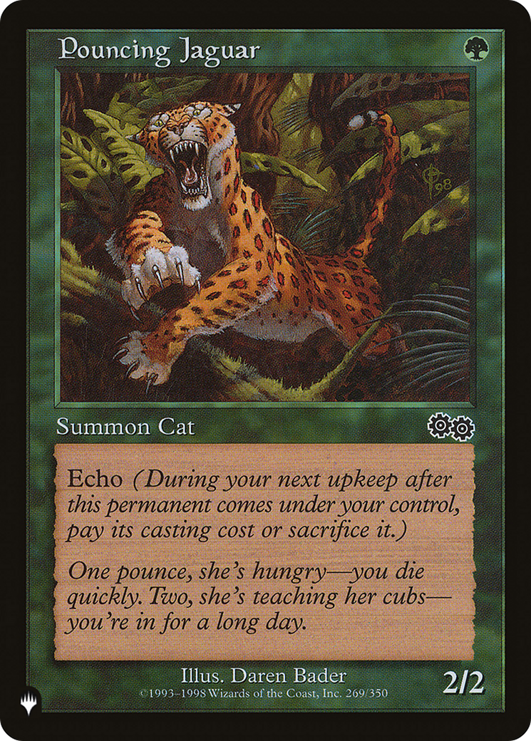 Pouncing Jaguar [The List] | Odin's Place